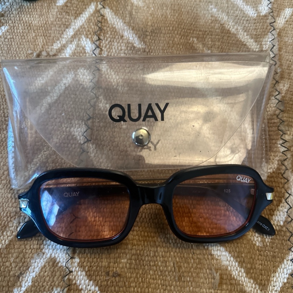 Quay Australia Black and Brown Sunglasses
